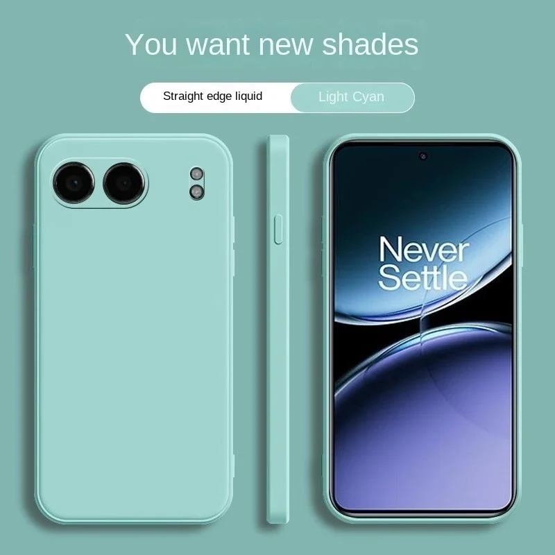 Phone Case for OnePlus Nord 4 5G liquid Matte Soft Silicone Back Cover Shockproof Phone Shell for OnePlusNord4