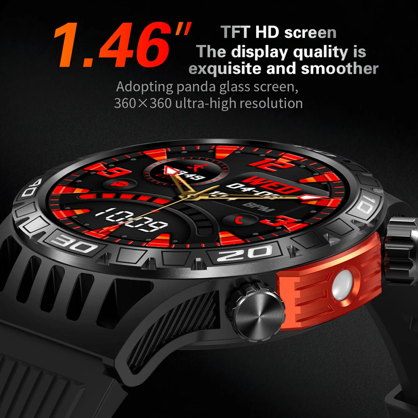 2024 Original Smartwatch Smart Watches for Men Wristwatch 1.46