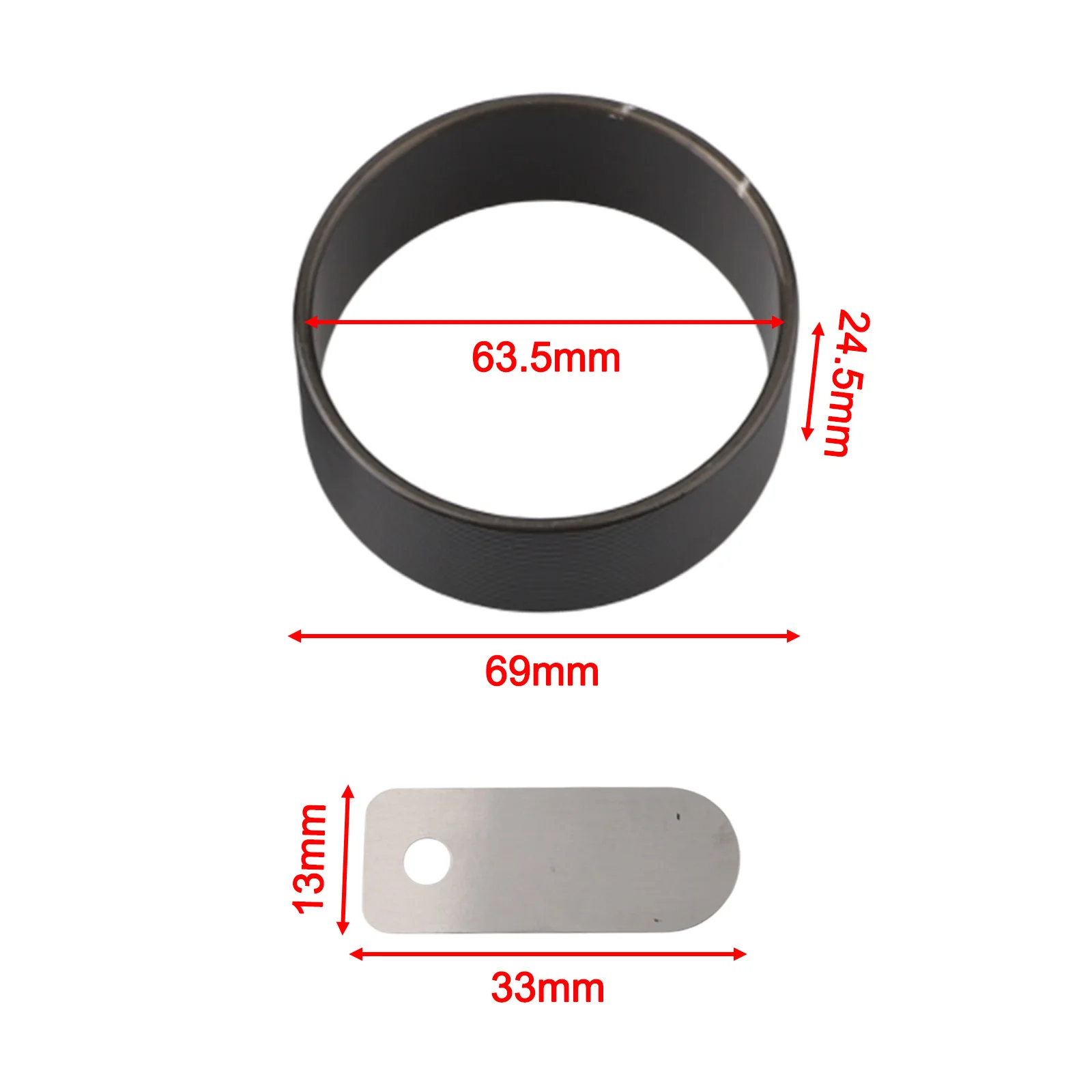 Silent Air Compressor Compressor Cylinder Parts Air Filter Elements Black Piston Ring Air Compressor Repair Kit Circuit Breaker
