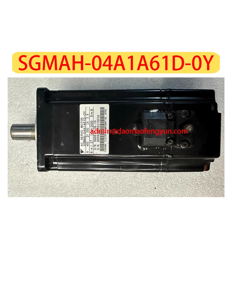 SGMAH-04A1A61D-0Y العلامة التجارية الجديدة محرك سيرفو SGMAH 04A1A61D 0Y ، الشحن السريع