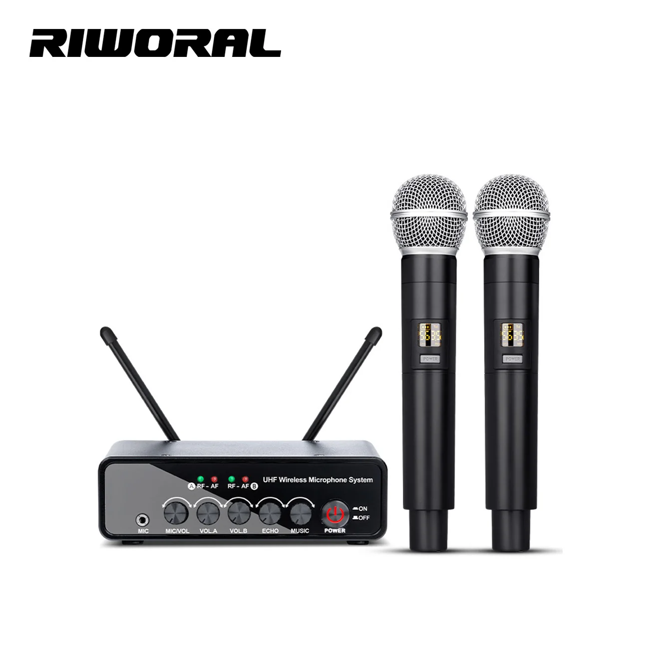 

DX-10 BT Wireless Microphone with Optical Input Coaxial 1 to 2 TV KTV Mobile Computer Singing Microphone