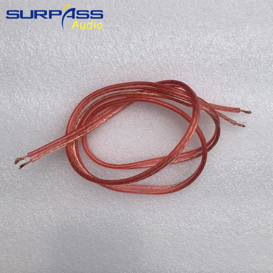 كابل مكبر صوت HIFI بدون أكسجين مكسو بالنحاس والألومنيوم 200 كور كابل مكبر صوت للسيارة صوت مسرح منزلي سلك مكبر صوت