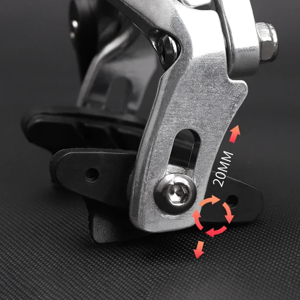 Road Bikes Front/rear Dual Pivot Calipers Bicycle Brake Racing Side Pull Caliper Adjustable Wear-resistant Brakes Blocks