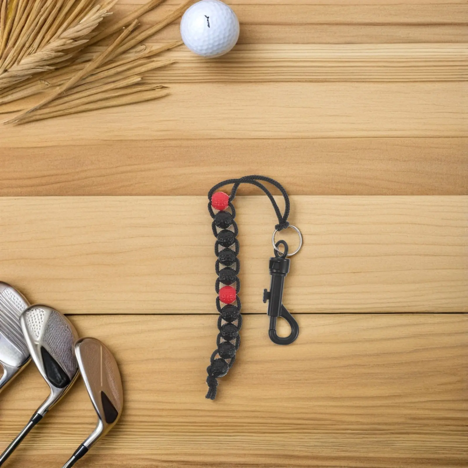 3Pcs Golf Stroke Beads Counter Clip Lightweight Score Keeper for Accurate Tracking Practice Tournament High Visibility Score view 2