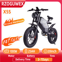 RZOGUWEX X5S adult E-bike1000W all-terrain electric bicycle 48V25Ah battery 20-inch fat tires E-Mountain bike