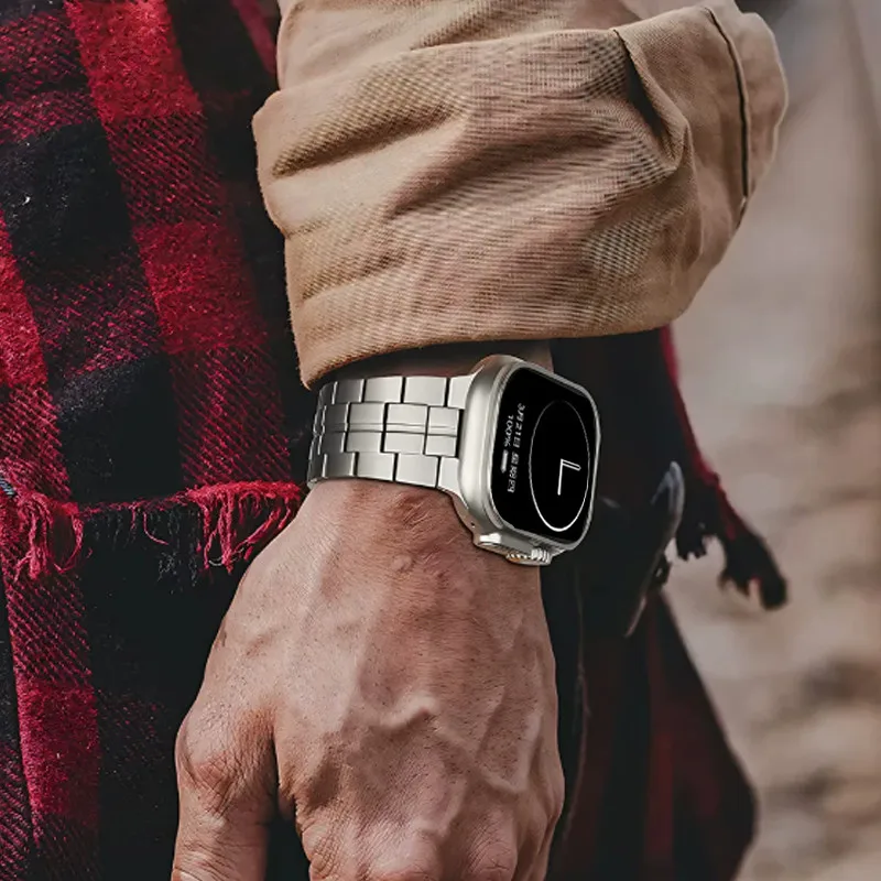Titanium Strap for Apple Watch Series Accessories