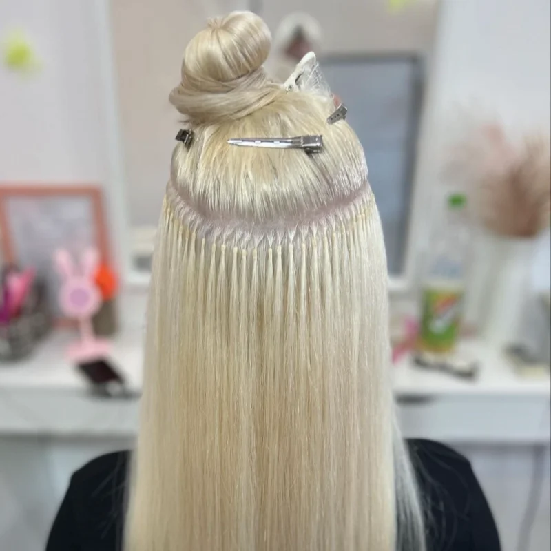 wholesale Human Hair Bulk Blonde 613# Braiding Hair Bulk No Weft Raw Unprocessed Human Hair Bulks Extension For Hair Salon