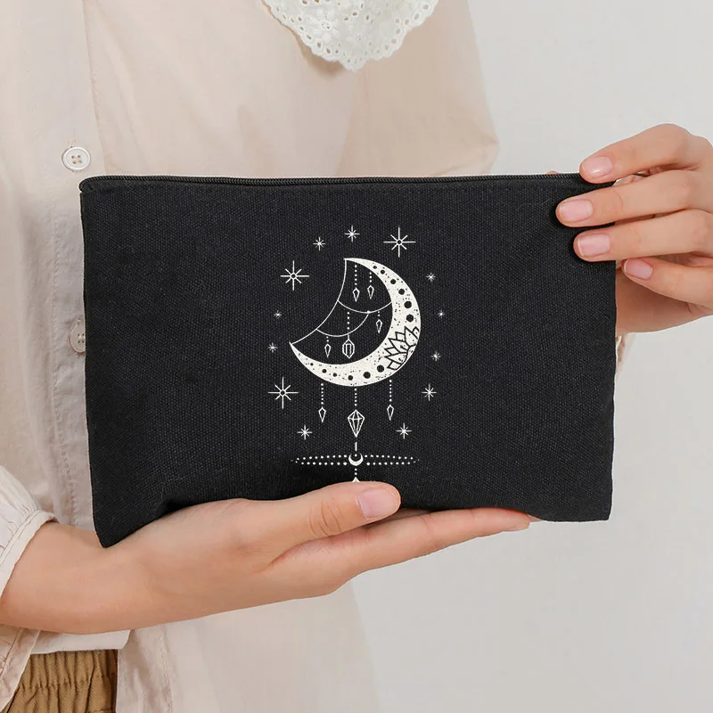 Ramadan Gift Makeup Bag for Muslim Eid Gifts Eid Mubarak Gift Bags Ramadan Supplies Al Fitr Party Decoration Mubarak Make Up Bag