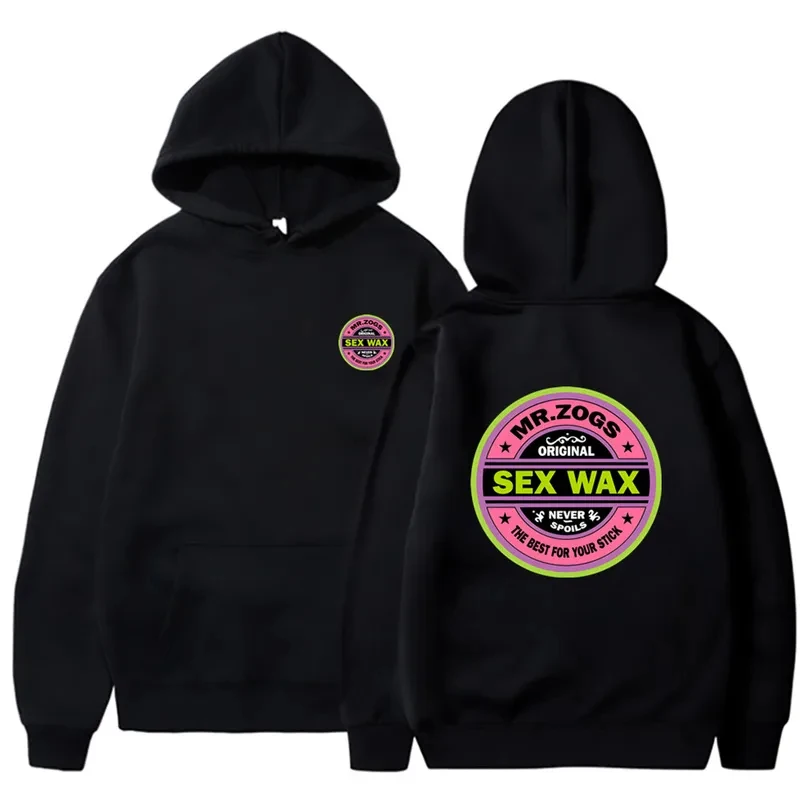 Sudadera Sex Wax Mr Zogs Surf para hombre, sudadera con capucha fina a la moda, ropa de calle unisex