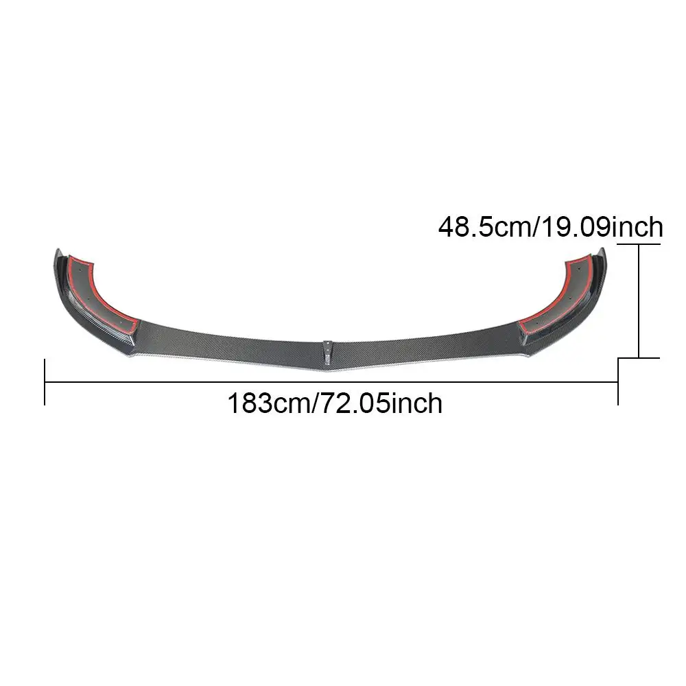 

W213 Carbon Front Bumper Lip Splitter for Mercedes Benz E Class W213 E43 AMG Sport Sedan 2016 - 2019
