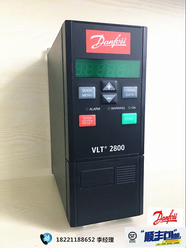 

Совершенно новый оригинальный подлинный VLT2822 Danfoss инвертор VLT2822PT4B20SBR0DBF00A00C 2.