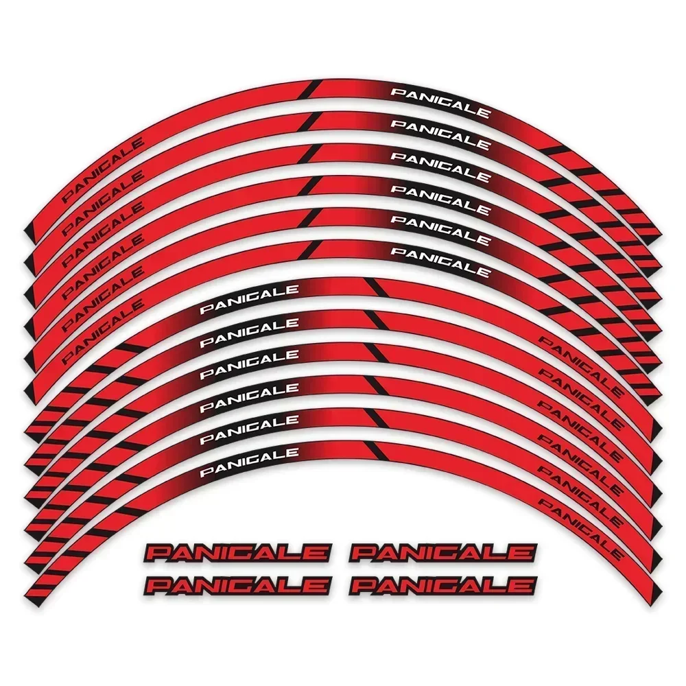 For DUCATI PANIGALE 959 899 1299 V2 V4 Motorcycle Parts Contour Wheel Decoration Decal Sticker - 4