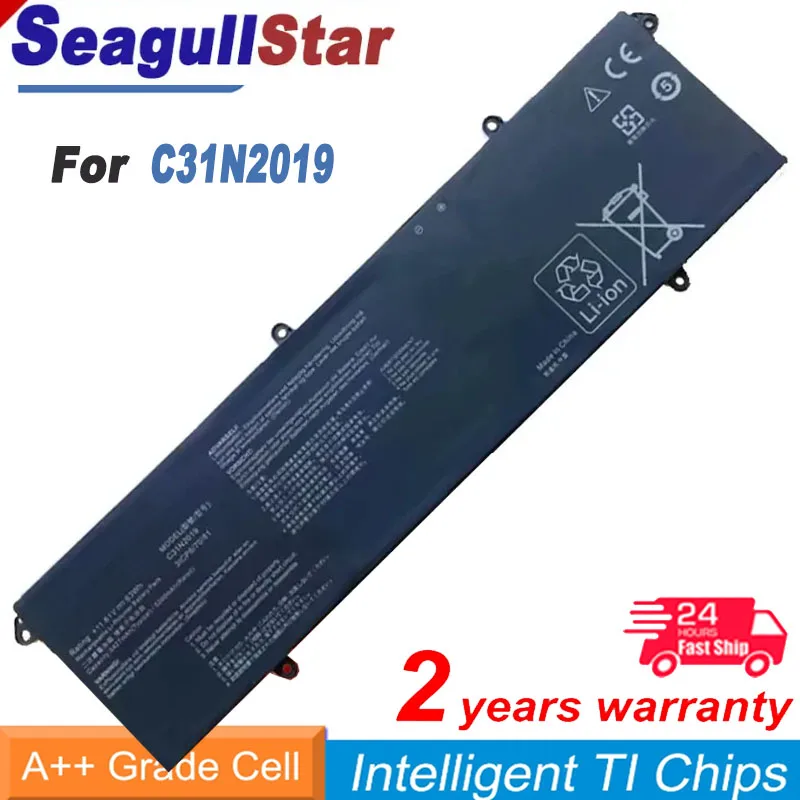 

For ASUS VivoBook Pro 14X OLED M7400 15 OLED M3500 M3500QC-L1062T M3500QC-L1079T C31N2019 C31N2019-1 Battery