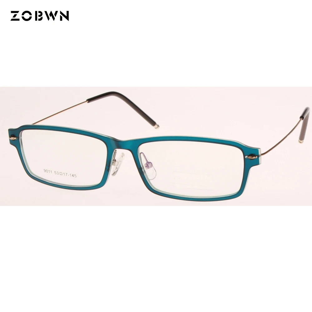 

Business glasses men Wholesale quadros Rectangle shape eyeglasses wire super light ladies Gentlemen prescription lentes opticos