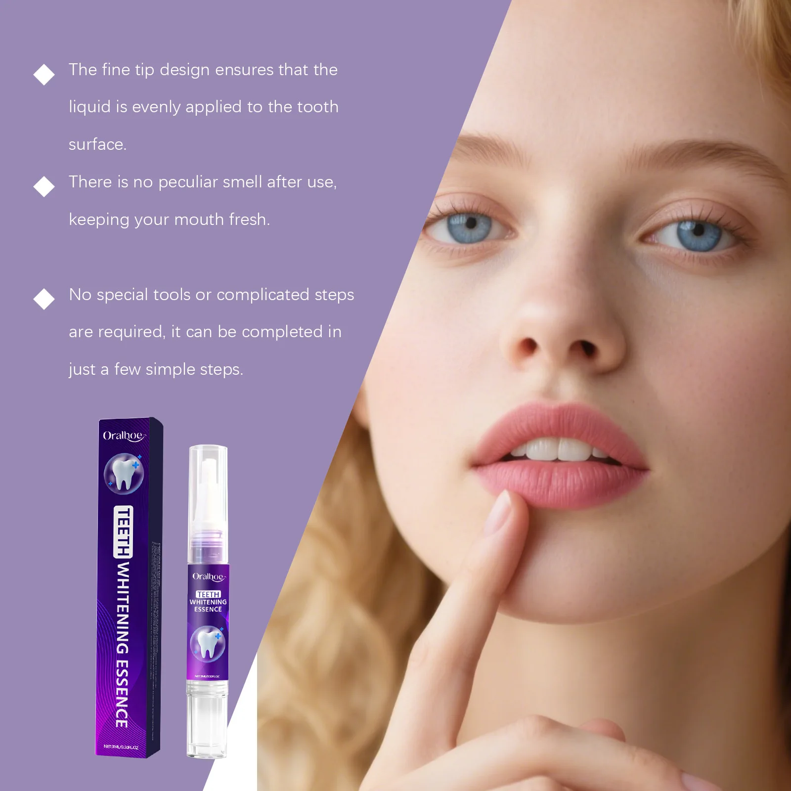 ORALHOE Gum Care Gel Gingival Repair Soothe Swelling Bleeding Relief Oral Cleaning Fresh Breath Dental Care