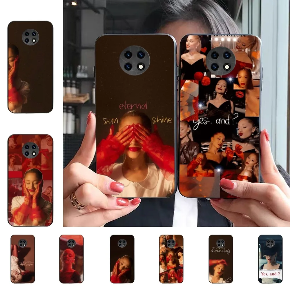 A- Ariana G-Grande Yes And Phone Case For Redmi 5 6 7 8 9 10 Plus Pro 6 7 8 9 A GO K20 K30 K40 Pro Plus F3 Fundas