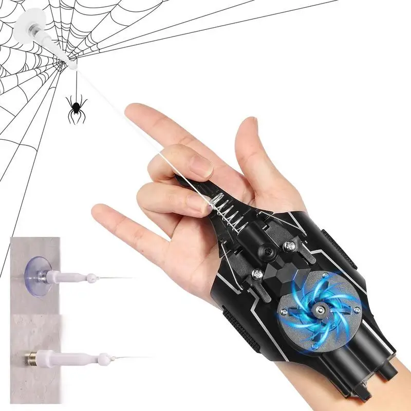 

Web Shooter Toy Shooters Wrist Toy Spider Web Electric Reel-in Web Launcher String Shooters Spider Cosplay Costume Props Spider