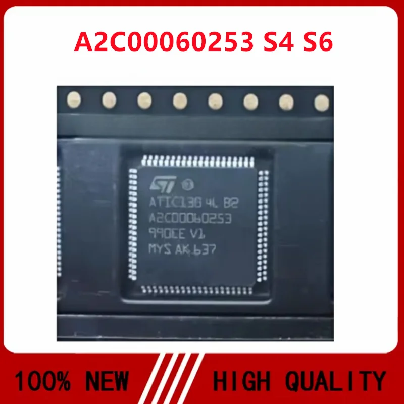 1-5set 100% New Original ATIC130 ATIC130 4L B2 A2C00060253 QFP100 For Volkswagen Airbag Control Unit Damage S4 S6 Chip