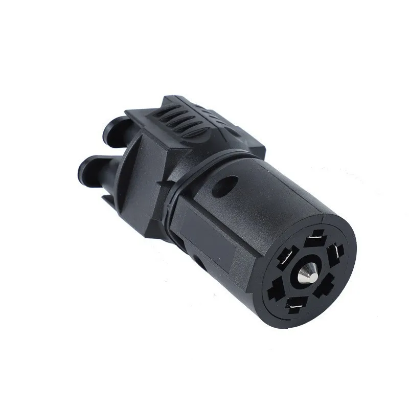 Supply American Trailer Power Plug 7 Pins To 4 Cores, Harley American RV Seven Cores To 5 Holes Adapter Socket