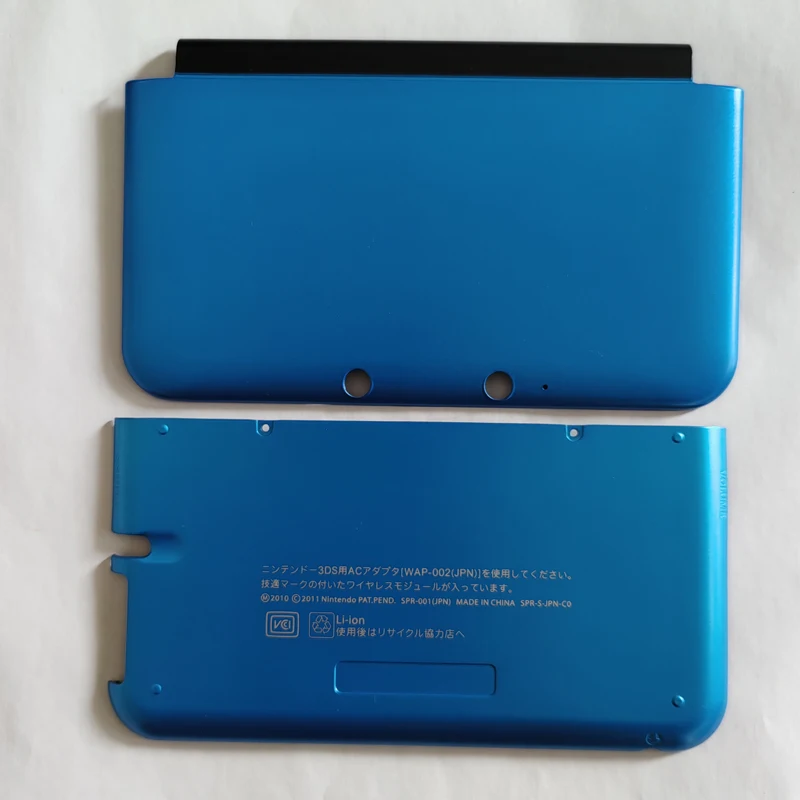 Nueva funda superior inferior lateral A & E con placas de cubierta para Nintendo Old 3DS XL LL 3DSXL carcasa de consola