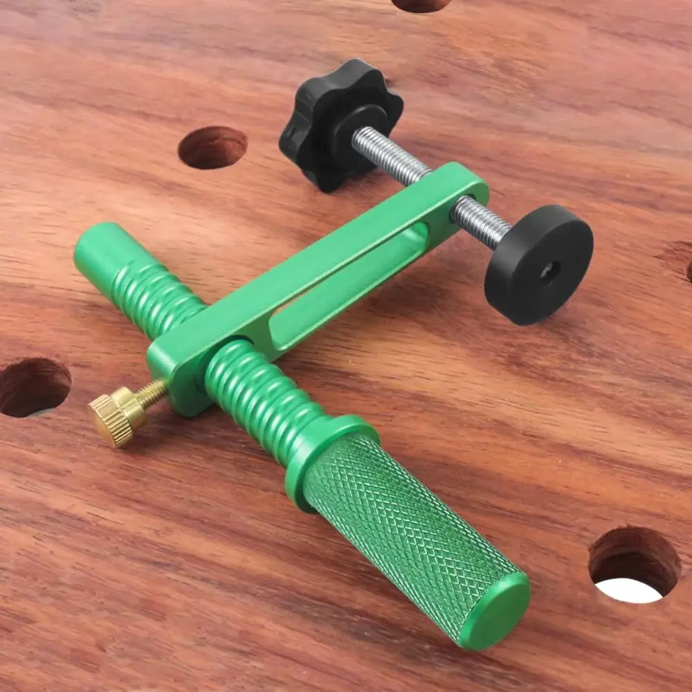 

19/20mm Bench Dog Clamp Adjustable Heavy Duty Quick Acting Dog Clamp Quick Release Precision Workbench Clamp Carpentry