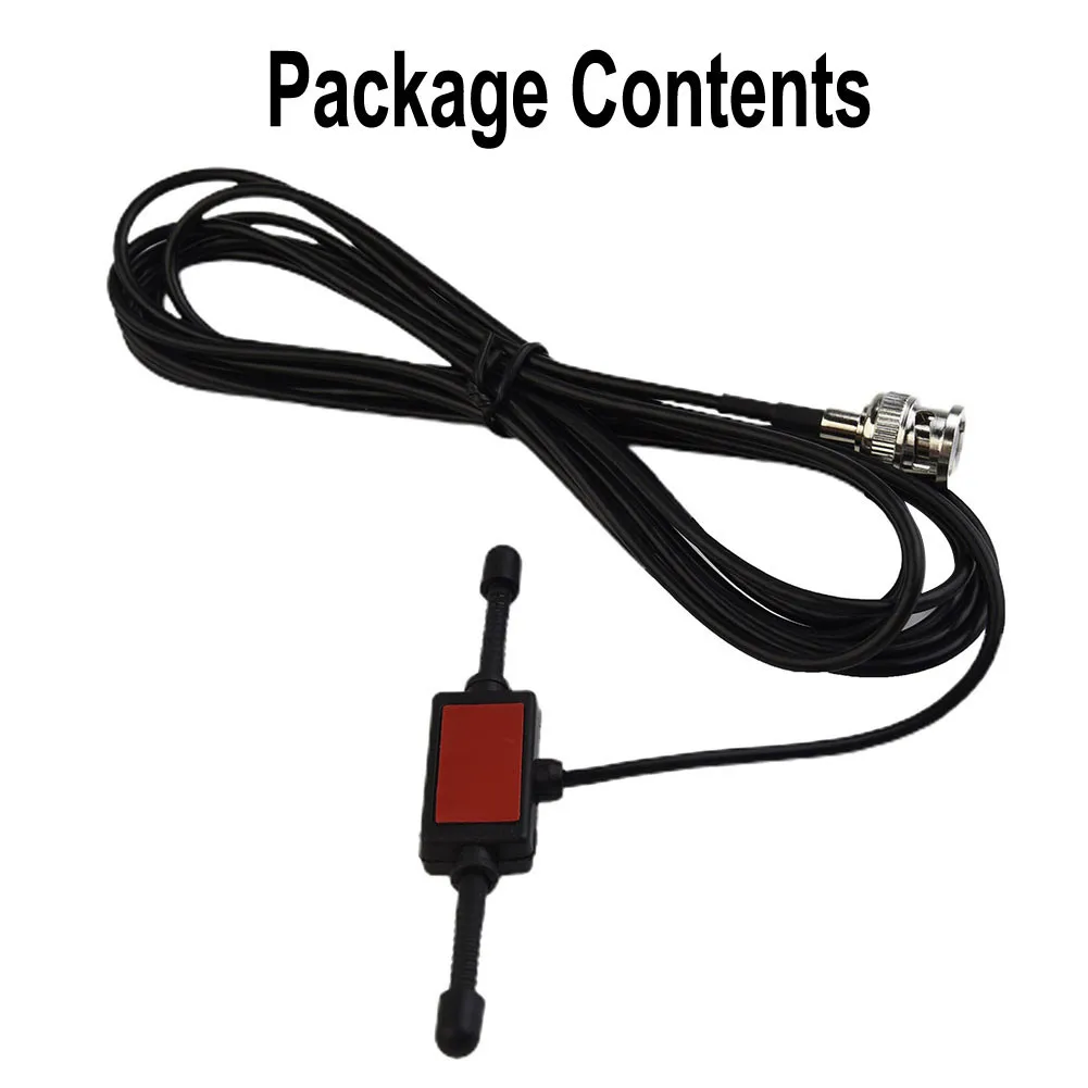 

Car Glass Mount VHF UHF Antenna, 3dBi Gain, Car Truck Scanner Antenna, 50 ohm Impedance, 3 Meter RG174 Coaxial Cable