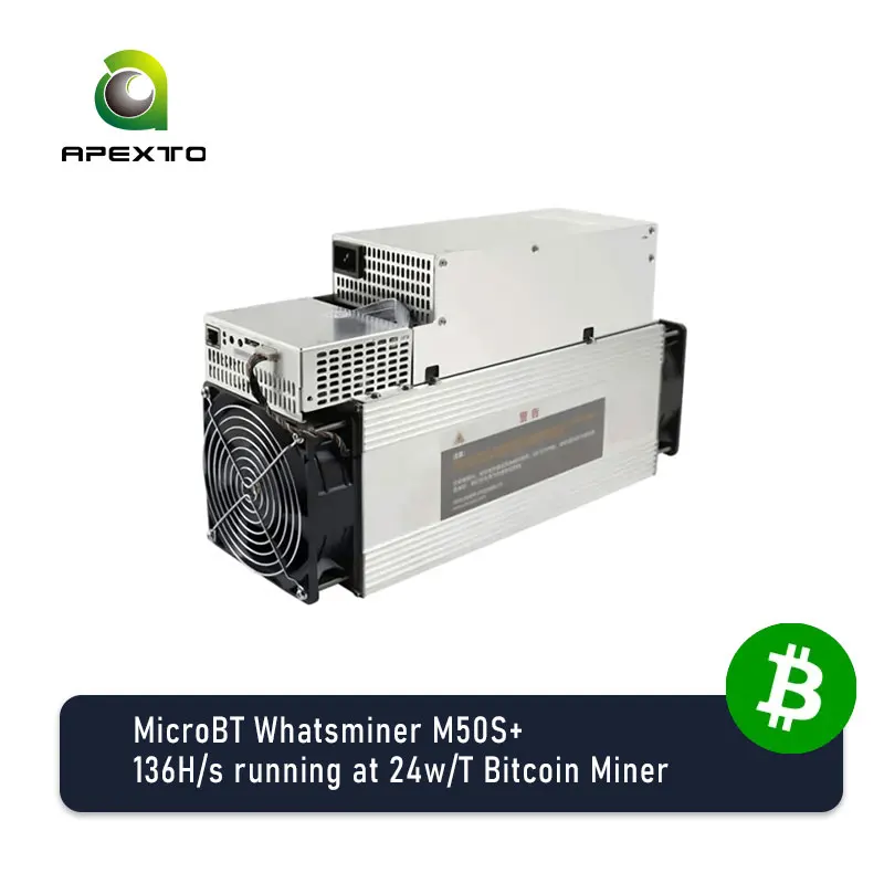 Whatsminer Bitcoin Miner M50s+ 140T MicroBT Blockchain BTC BCH Crypto Mining Hardware M61 M60 M50 M30S M20S Cheap Miner