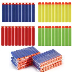 EVA Soft Round Suction Head Refill Darts Bullets for Nerf Gun Kids Toy Guns Accessories Bullets for Nerf Series Blasters Xmas