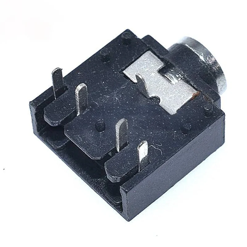 20/50PCS 3F07 Stereo Audio Jack, 3.5mm 5-Pin Dual Channel Headphone Jack