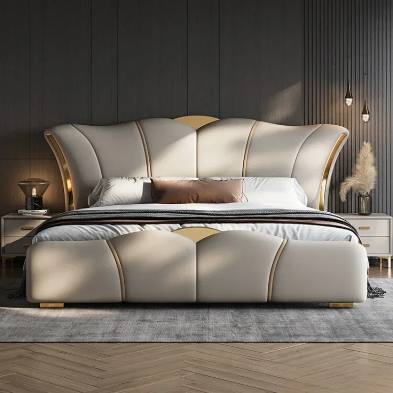 

Platform Storage Beds Full Sleeping Italian Multifunctional Modern Queen Size Bed Recamaras King Size Completas Home Furniture