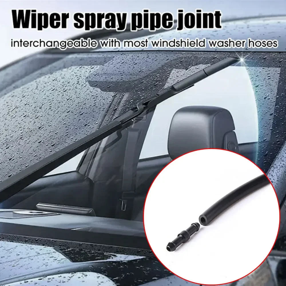 Auto Washer Repair Parts Car Windshield Washer Hose Kit Car Wiper Rubber Tube Fix Clip Car Accessories for VW T5 Transporter