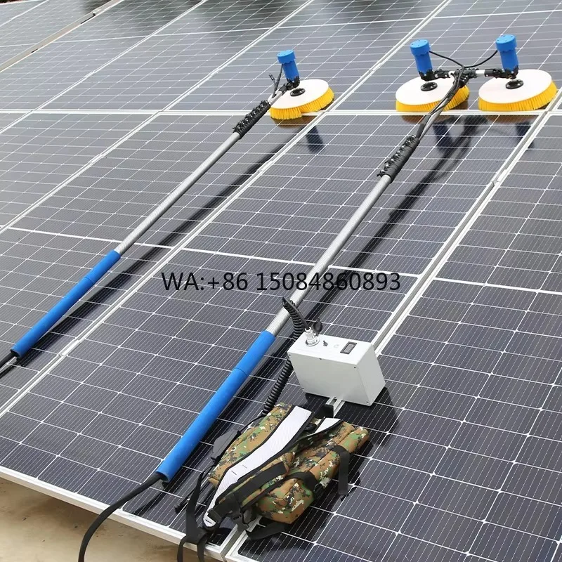 

Dual Brush Solar PV Robot, Large Capacity Battery, Automatic Cleansing Equipment for Outdoor PV Module Dust Sweeping