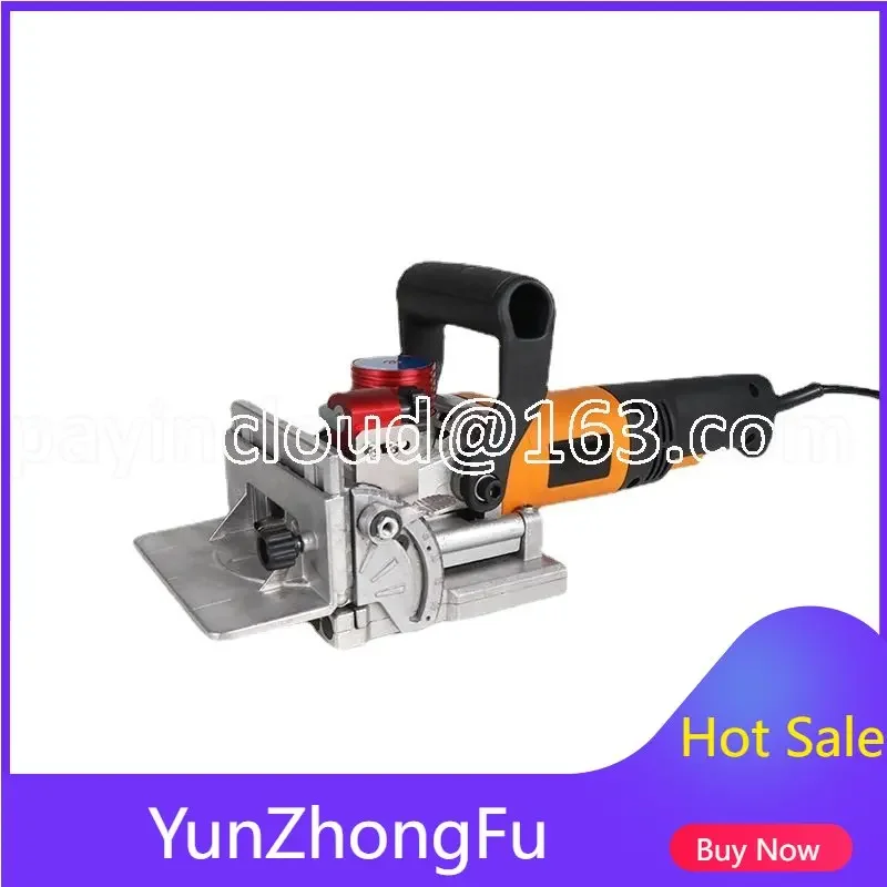 220V Angle Adjustable Portable Slotting Machine, Home Decoration, Wooden Board Punching, Invisible Parts Splicing