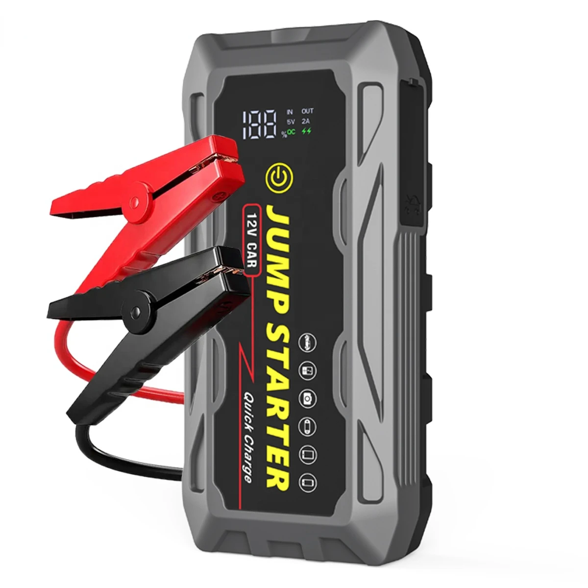 New arrivals portable jump starter for car 20000mAh battery car jump starter SOS lighting emergency flashlight USB charging OEM