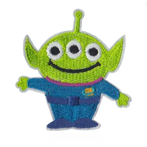 Espaço desconhecido alienígena foguete coisas estranhas ufo remendo de ferro para roupas punk bordado diy parches apliques
