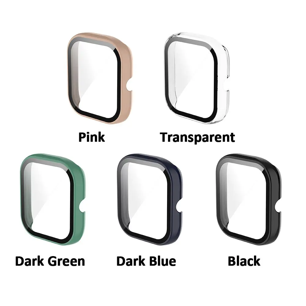 New Shell Cover Screen Protector PC Tempered Glass Case+Film For Amazfit GTS 2 Mini