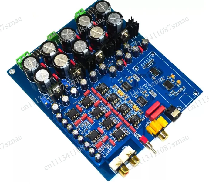 For PCM1794 AK4113 Dual Chip Luxury Decoder DAC YJ with Fiber Coaxial, USB Input for HiFi Audio System and Sound Equipment Use