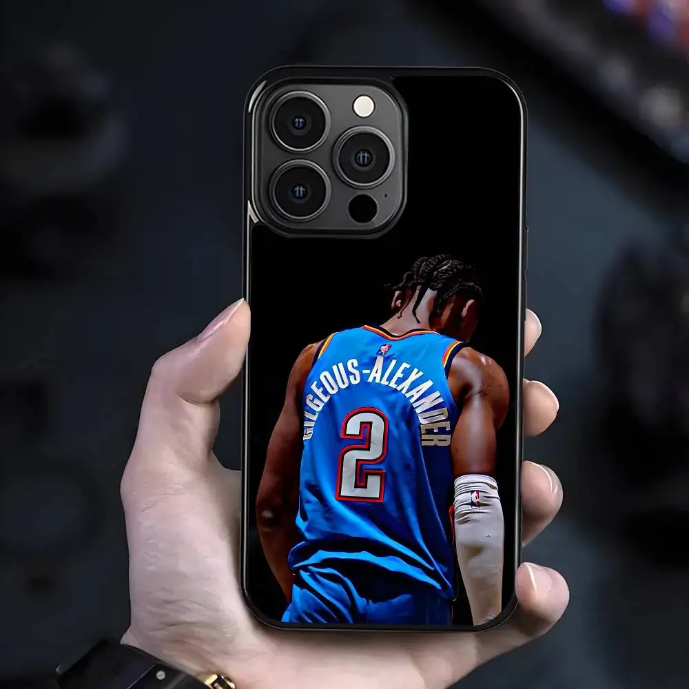 N-NBA O-OkC Alexander FMVP 2 Phone case for iPhone 17 Air 16 15 Pro Max 14 Plus 13 12 11 Black Hard PC Drop-Proof Back Cover view 3