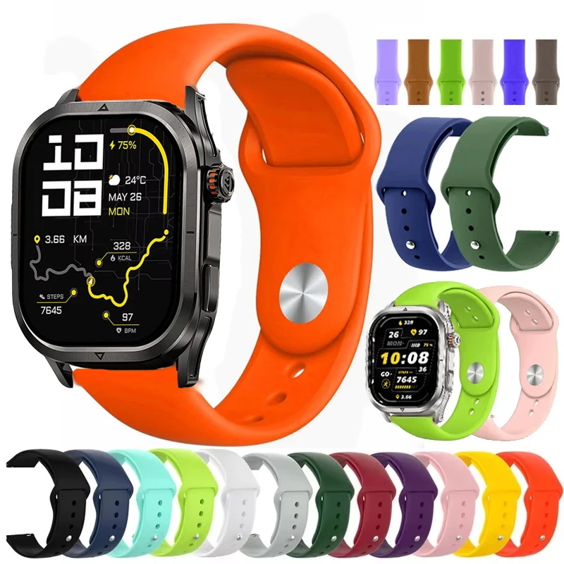 22Mm Silicone Watch… - image