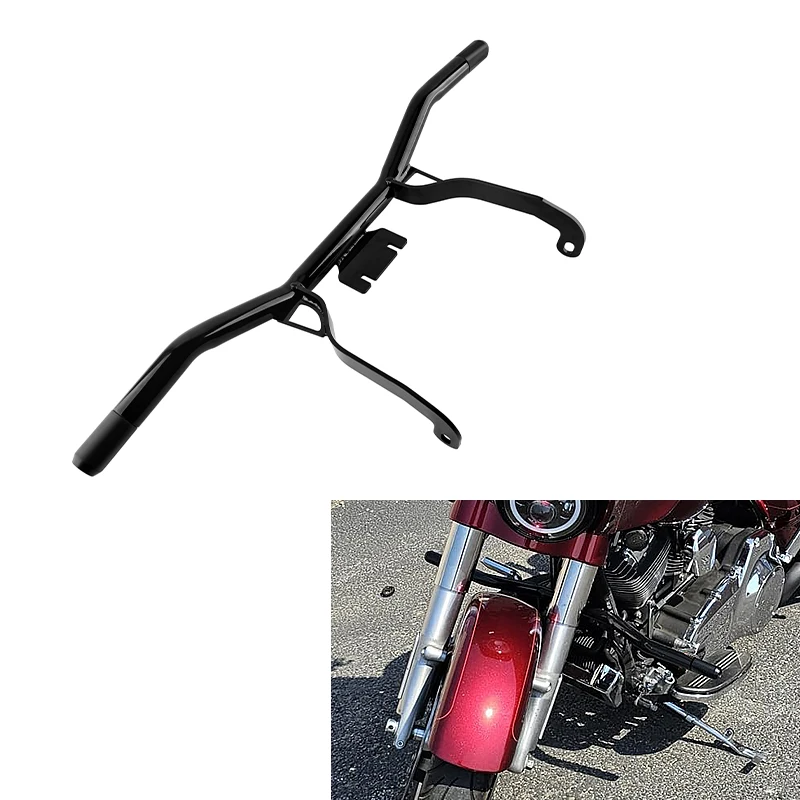 

Motorcycle Front Highway Engine Guard Crash Bar Falling Protection For Harley Touring Electra Road Glides Road King Models 97-08