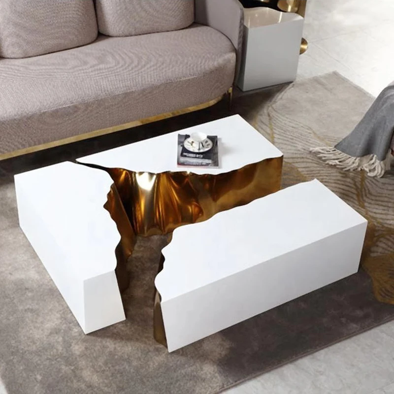 Italian Bedroom Industrial Coffee Table Designer Space Saving Unique Minimalist Side Table Service Mesas Bajas Home Furniture