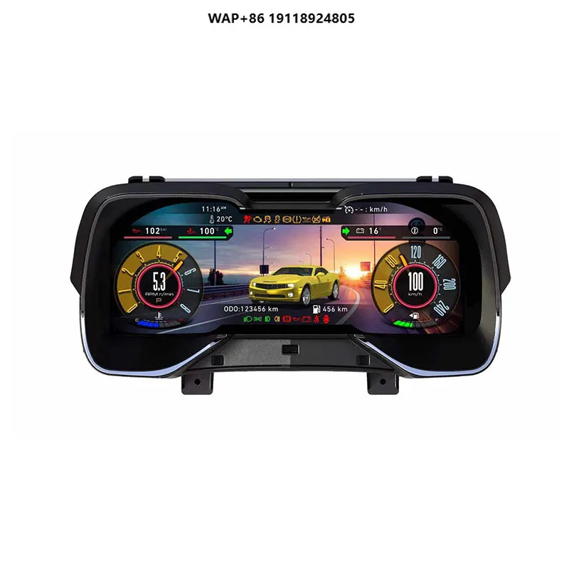 

Android Screen LCD Dashboard Digital Instrument Cluster for Camaro 2008-2015