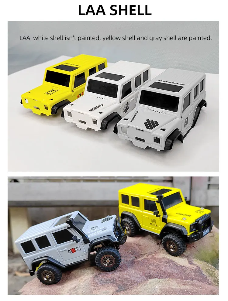 LDARC LAA sheell replacement accessories part for 1/43 X43 RC CAR crawler