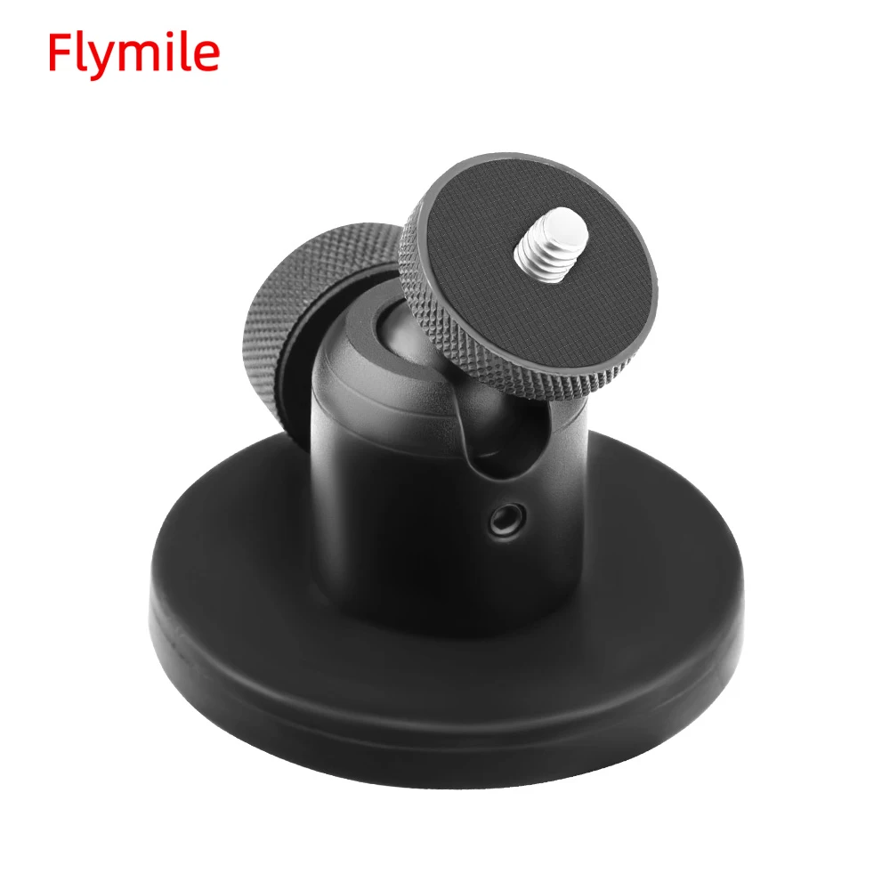 

Flymile 1/4" Magnetic Ball Head Holder for DJI Osmo Action 5 Pro/Gopro 13/Pocket 3 Camera 360° Adjustment Photographic Stand