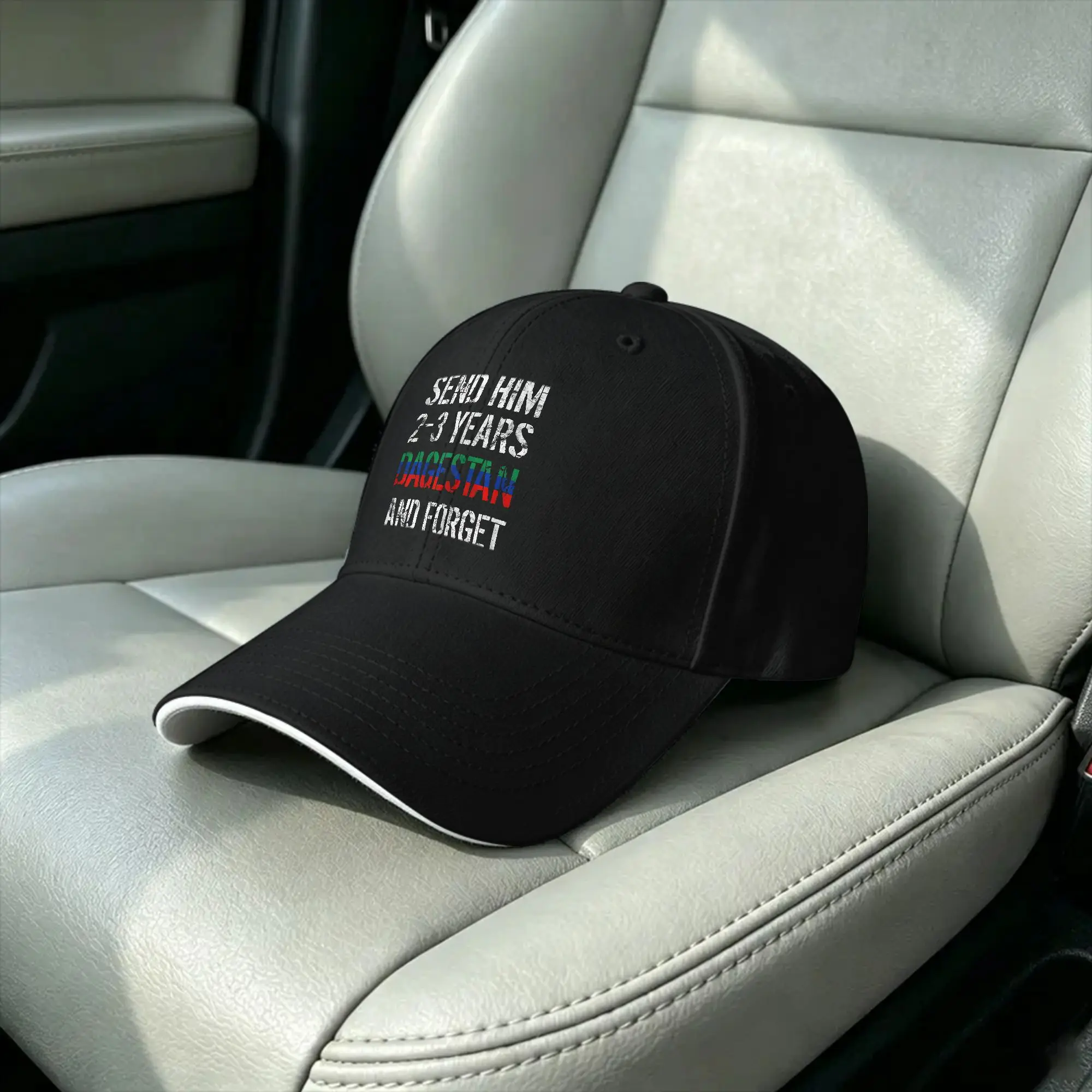 Send Him 2-3 Years To Dagestan Funny Casual Baseball Cap Summer Wrestling Meme Men Adult Trendy Baseball Caps