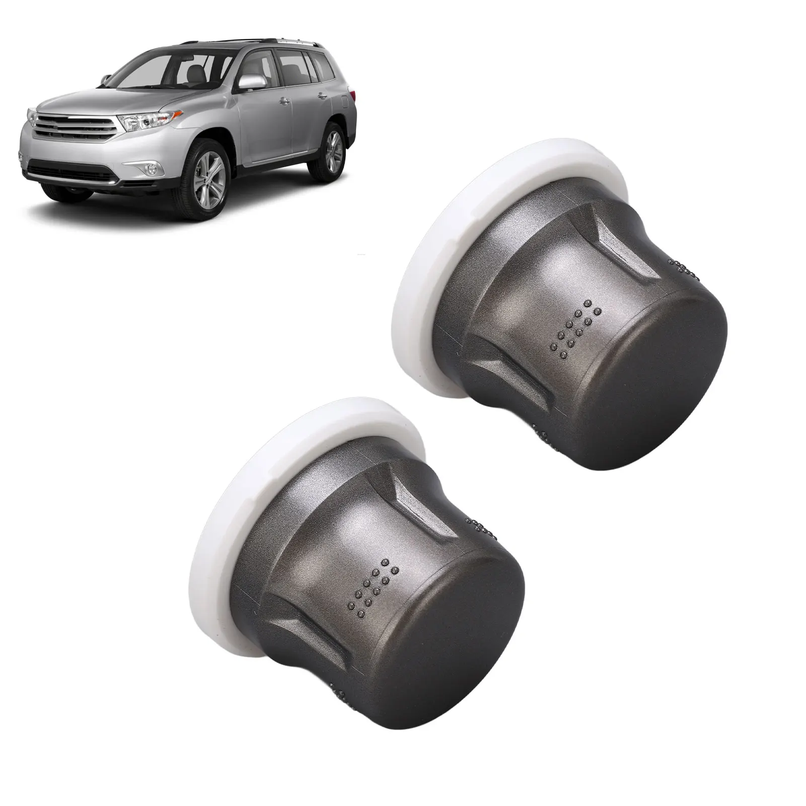 

2Pcs Air Conditioning Control Knob Cover 55925‑0E050 Replacement