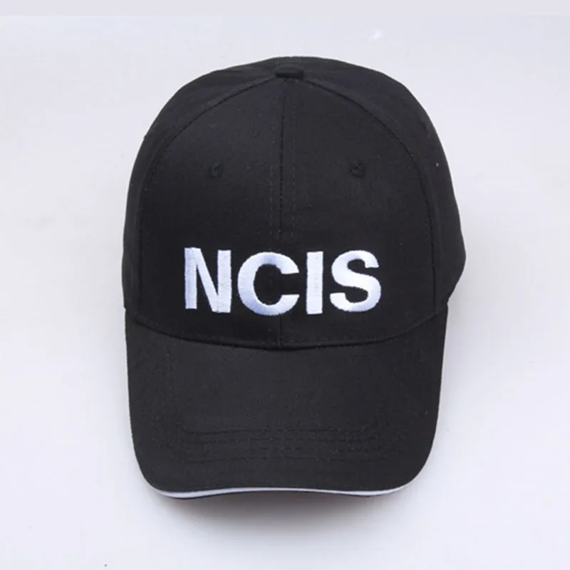 NCIS Cap Trendy Embroidery Adjustable Baseball Cap Hat Special Agents Logo Hat Naval Criminal Investigative Service Movie Caps