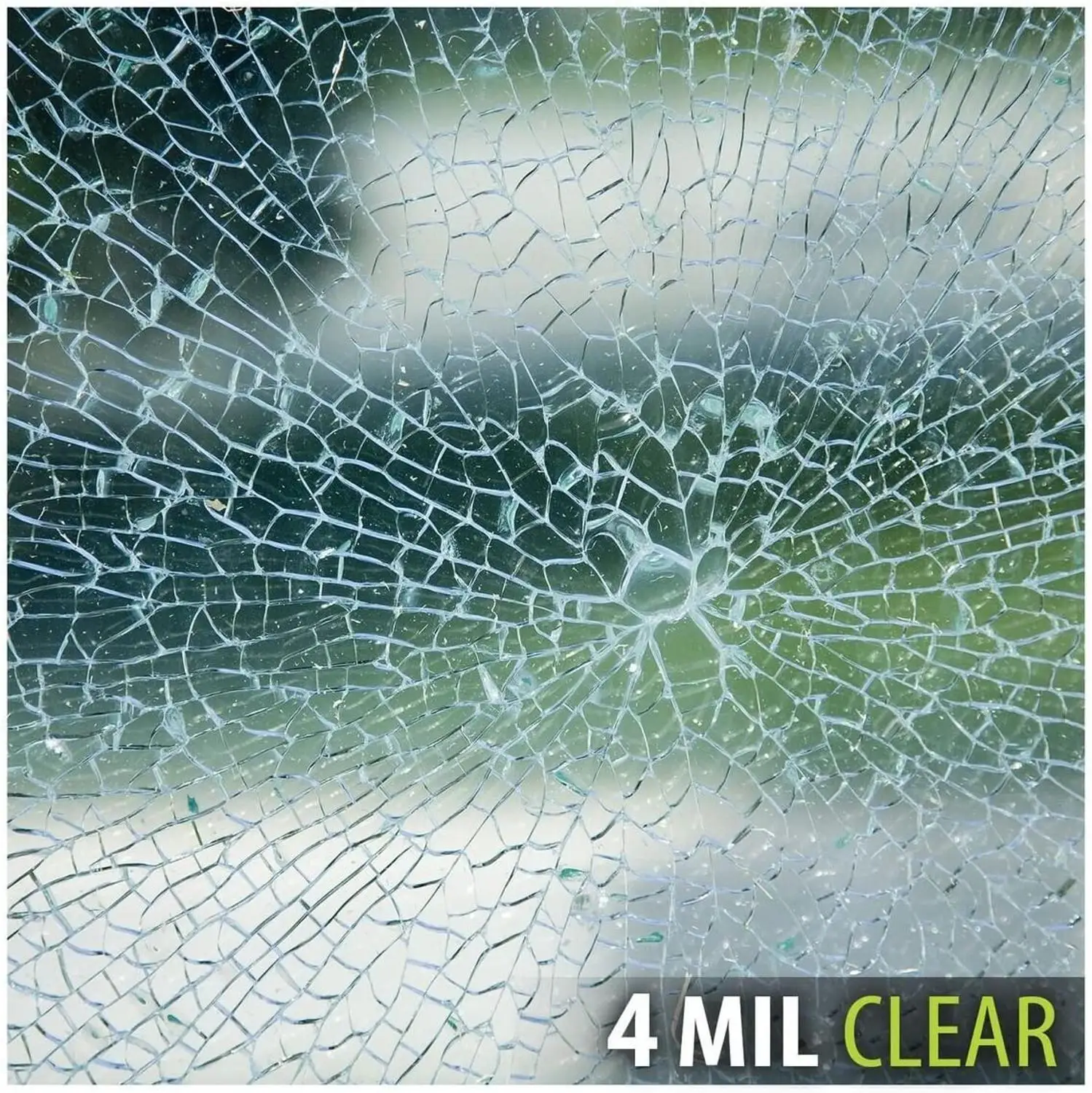 3 Metre Clear Safety & Security Window Film Anti Shatter Glass Protection Sticker Transparent Explosion-Proof Film Self-Adhesive