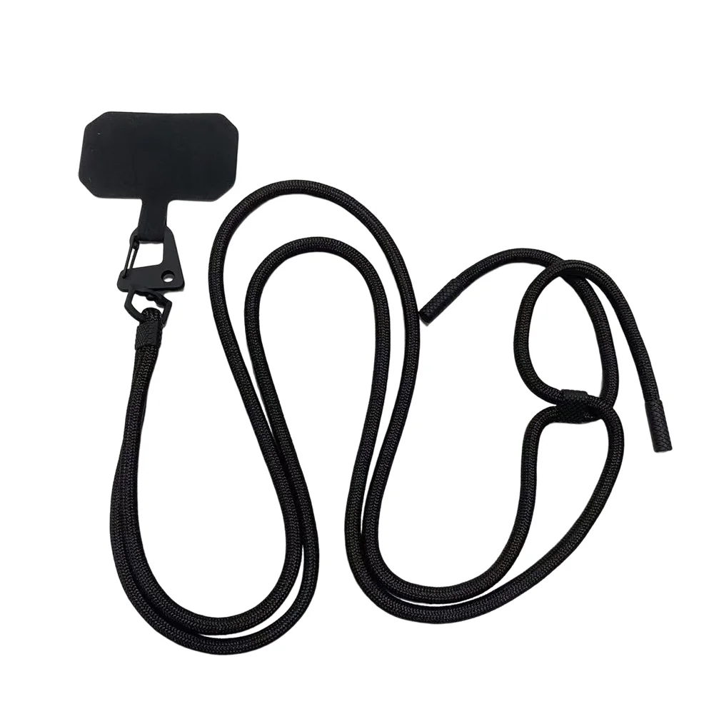 

Регулируемый ремешок для телефона, ремешок с защитой от потери, универсальный съемный красочный шейный шнур, страховочный трос для телефона, брелок-цепочка, веревка