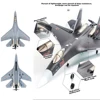 Su35 Rc 飛行機 4CH フォームリモコン飛行機モデル QF009 J16 グライダー 2.4 グラム 360 °   フリップロール 525mm 固定翼戦闘機おもちゃ 4